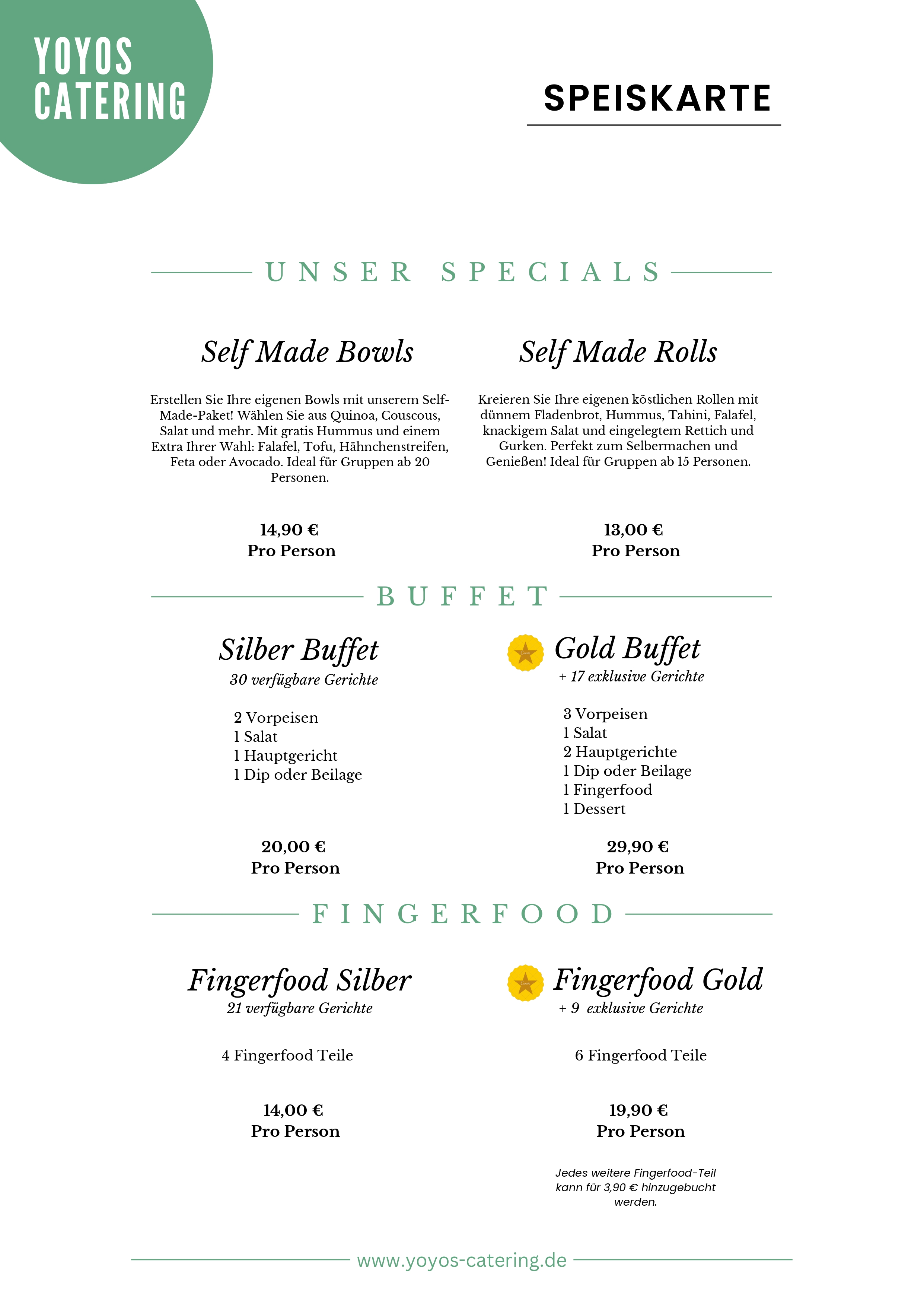 Menu Page 2